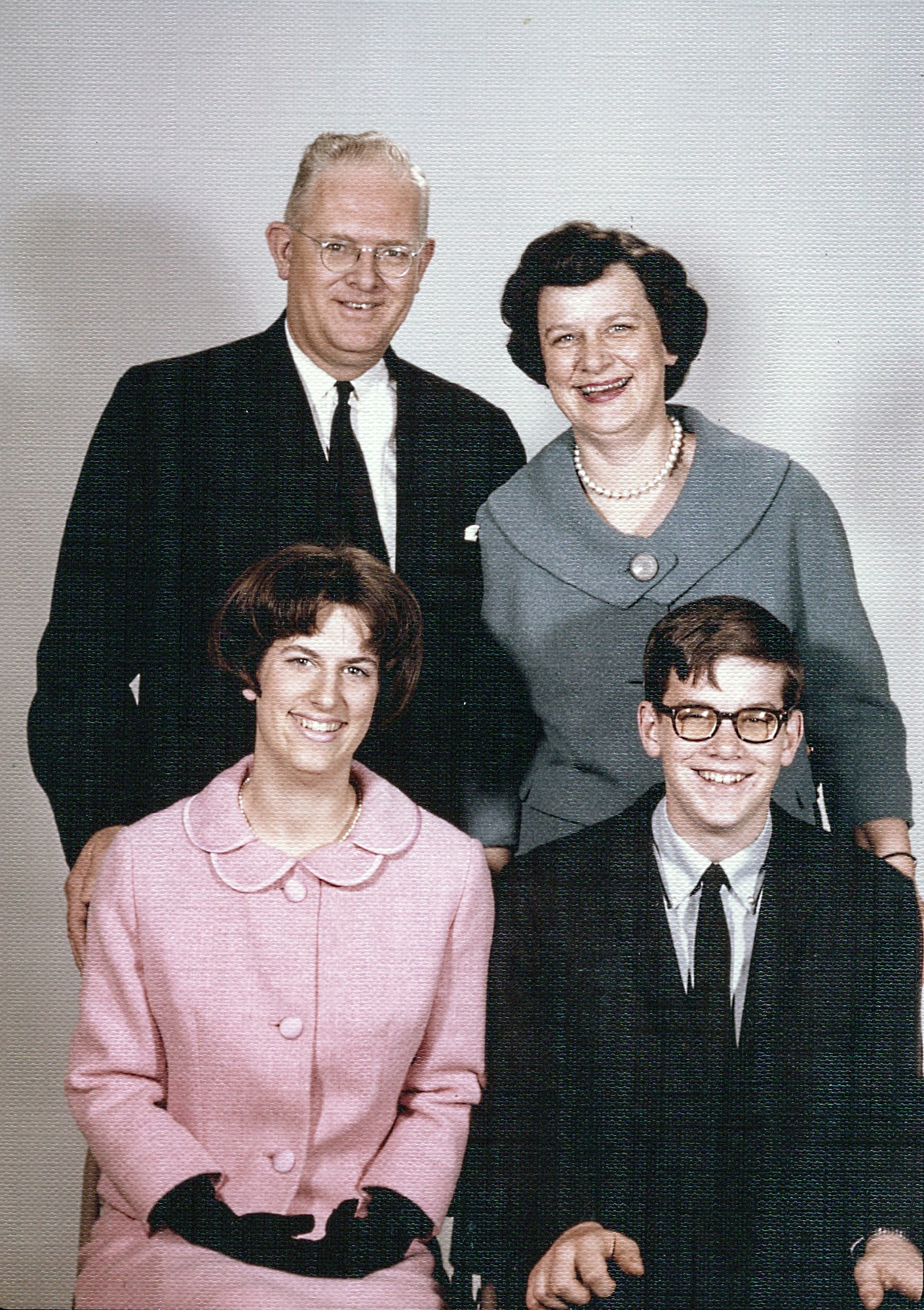 James Edward Melson, Jr. and Justine Melson and their children.